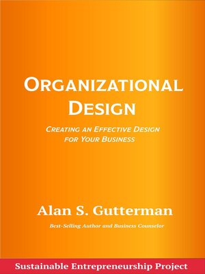 cover image of Organizational Design